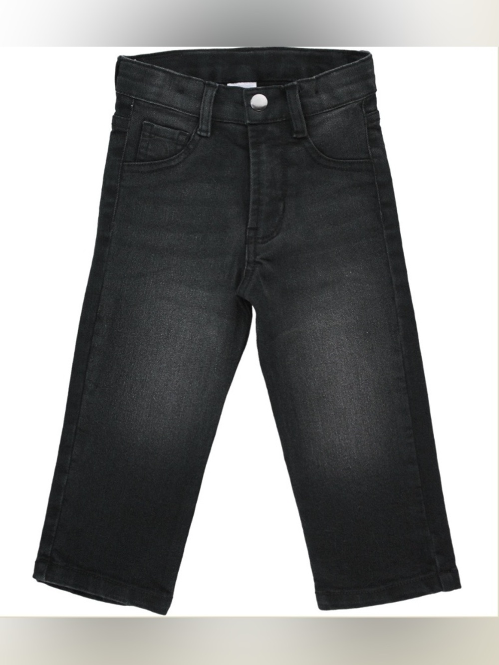 NWT - RuggedButts Black Wash Boys Straight Jeans